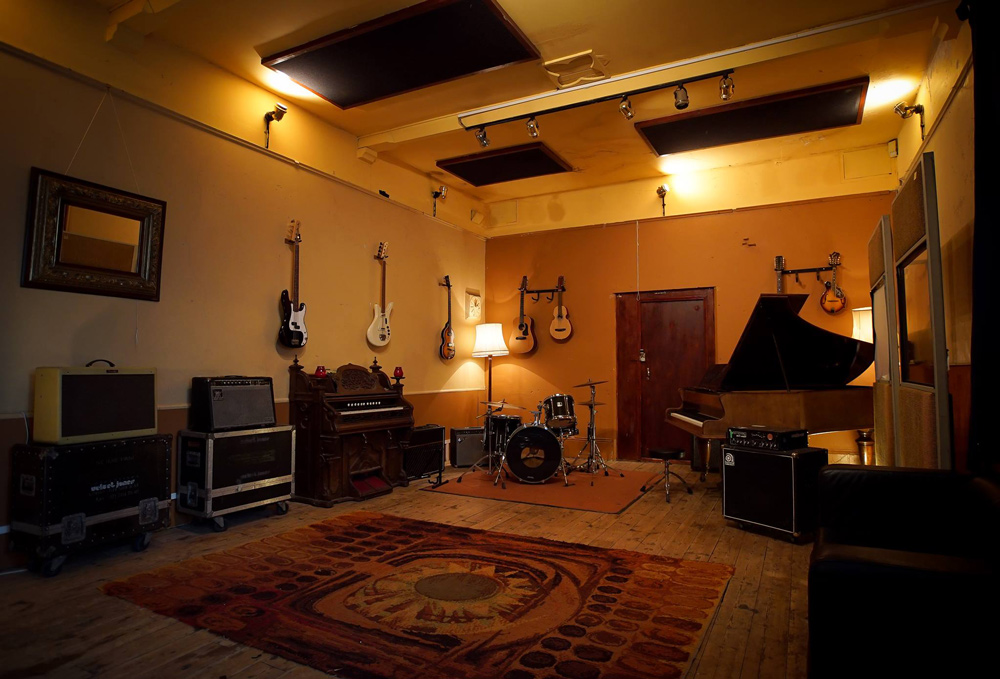 The Crypt Studio live room