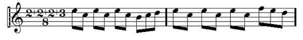 Time Signatures 18 - Blue Rondo a la Turc's alternate way of grouping a 9/8 time signature.
