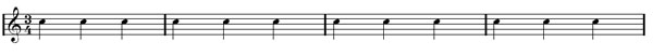 bar lines and time signatures