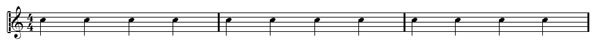 Time Signatures 5 - This is in 4/4 time.